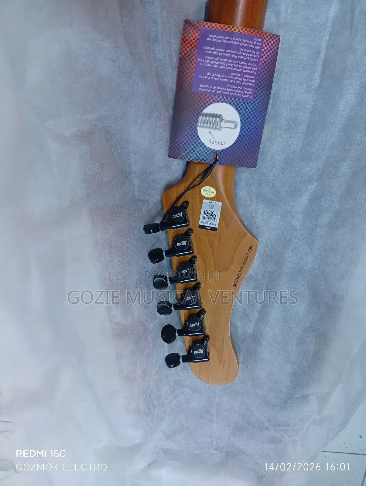 Luxars Sg37- Fm Electric Lead Guitar 6 Strings