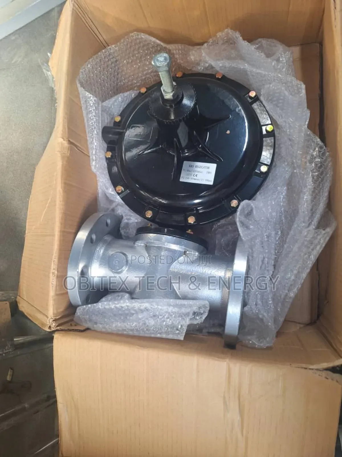 Industrial Gas Pressure Regulator Dn80(4bar Inlet,150–400 Mbar Outlet)