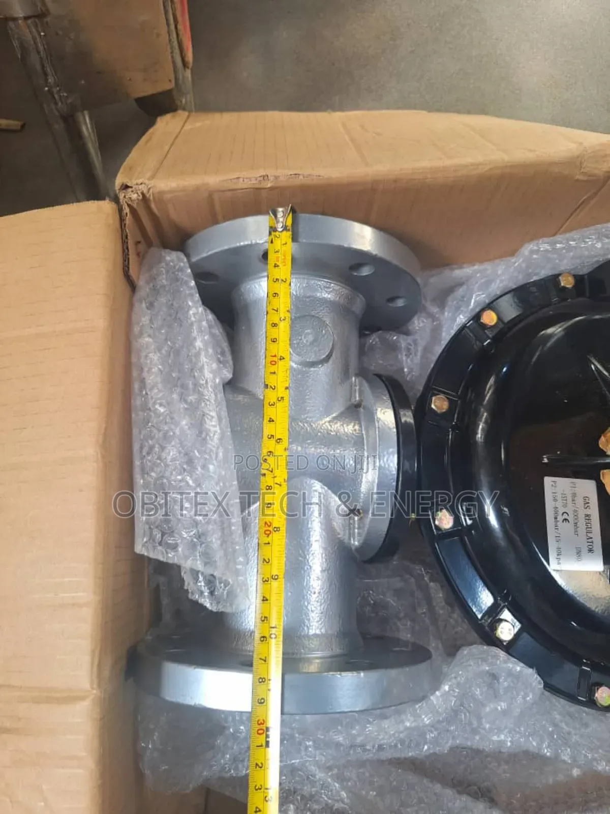 Industrial Gas Pressure Regulator Dn80(4bar Inlet,150–400 Mbar Outlet)