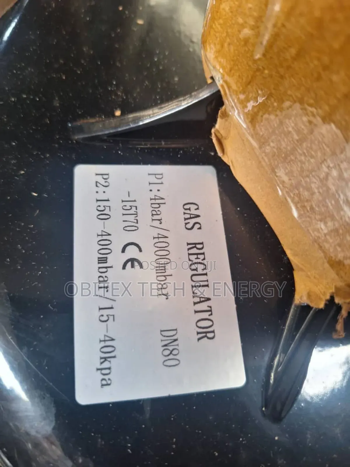 Industrial Gas Pressure Regulator Dn80(4bar Inlet,150–400 Mbar Outlet)