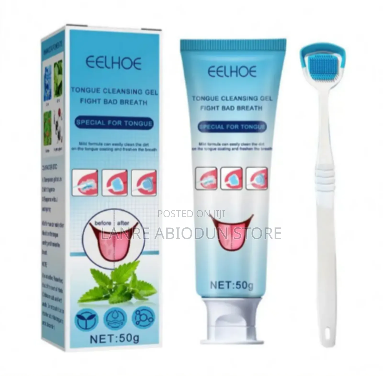 Tongue Cleansing and Cleaning Gel