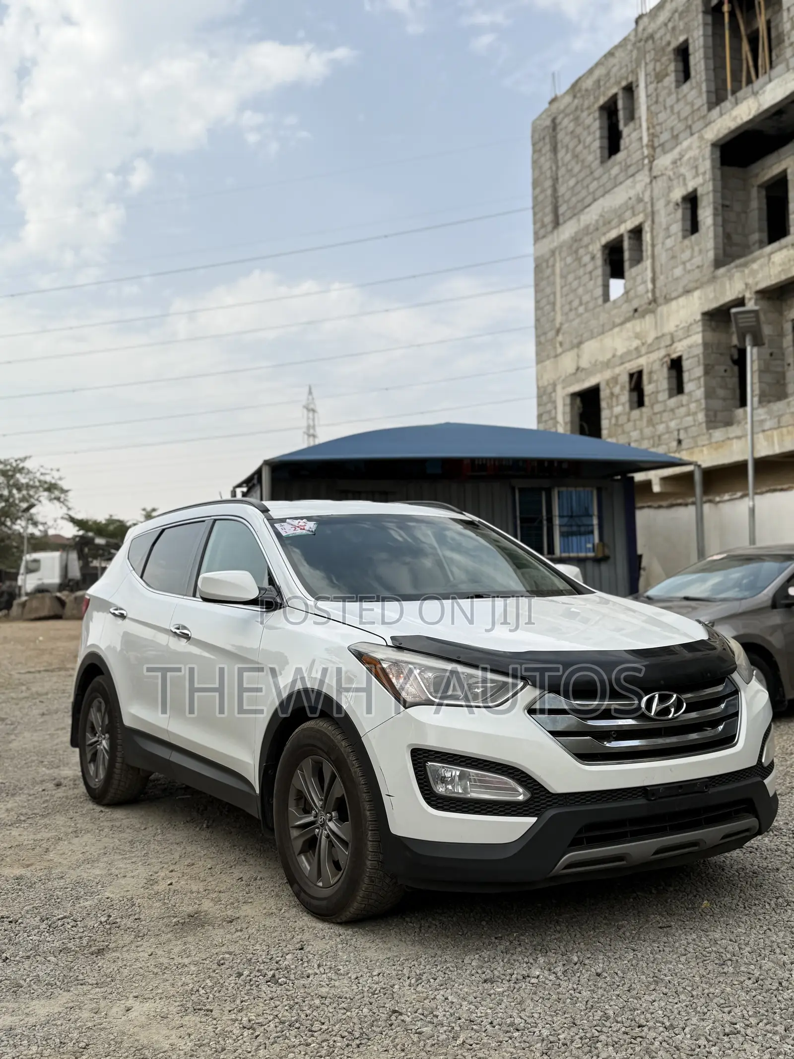 Hyundai Santa Fe GLS 4dr SUV AWD (3.3L 6cyl 6A) 2014 White