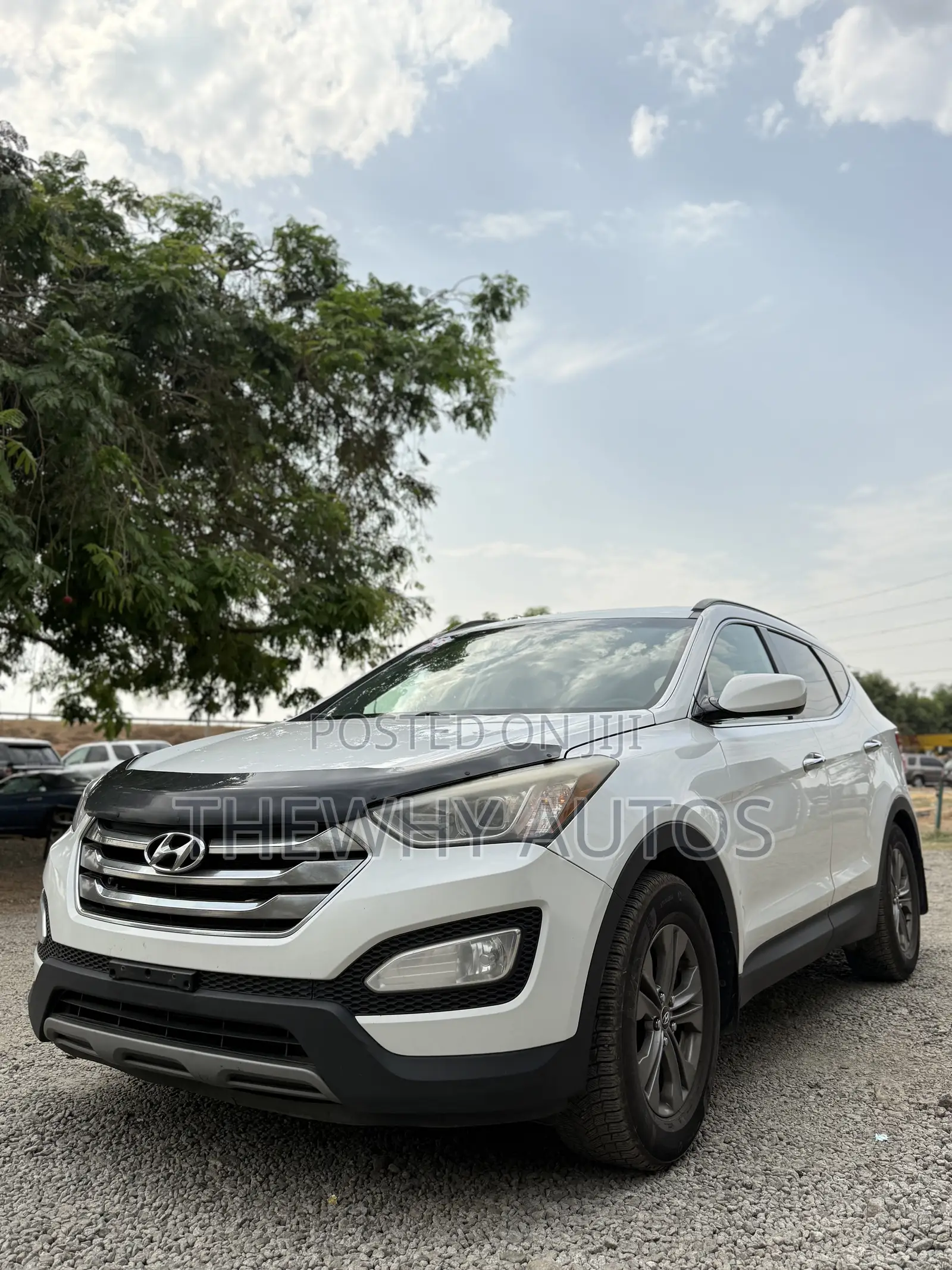 Hyundai Santa Fe GLS 4dr SUV AWD (3.3L 6cyl 6A) 2014 White