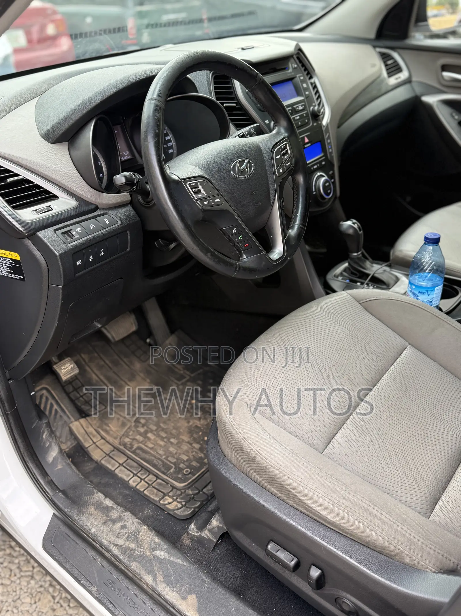Hyundai Santa Fe GLS 4dr SUV AWD (3.3L 6cyl 6A) 2014 White