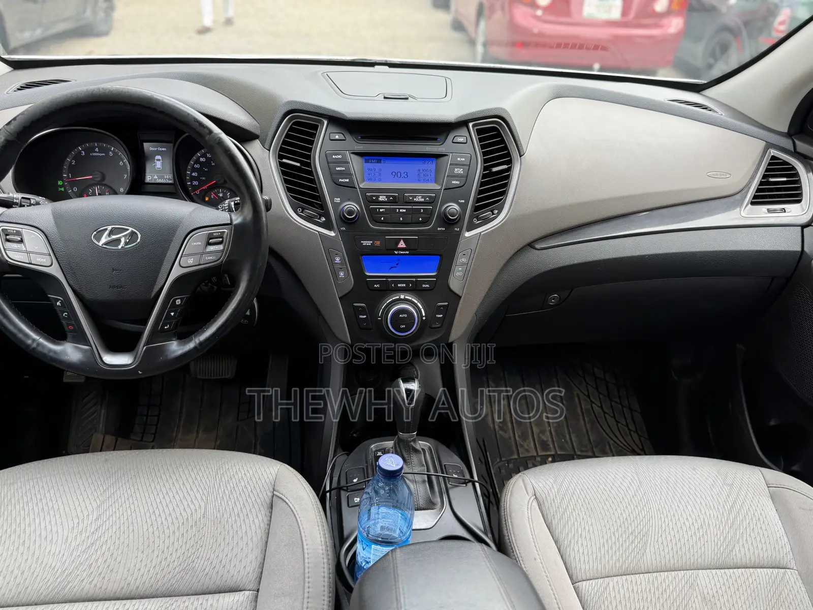 Hyundai Santa Fe GLS 4dr SUV AWD (3.3L 6cyl 6A) 2014 White