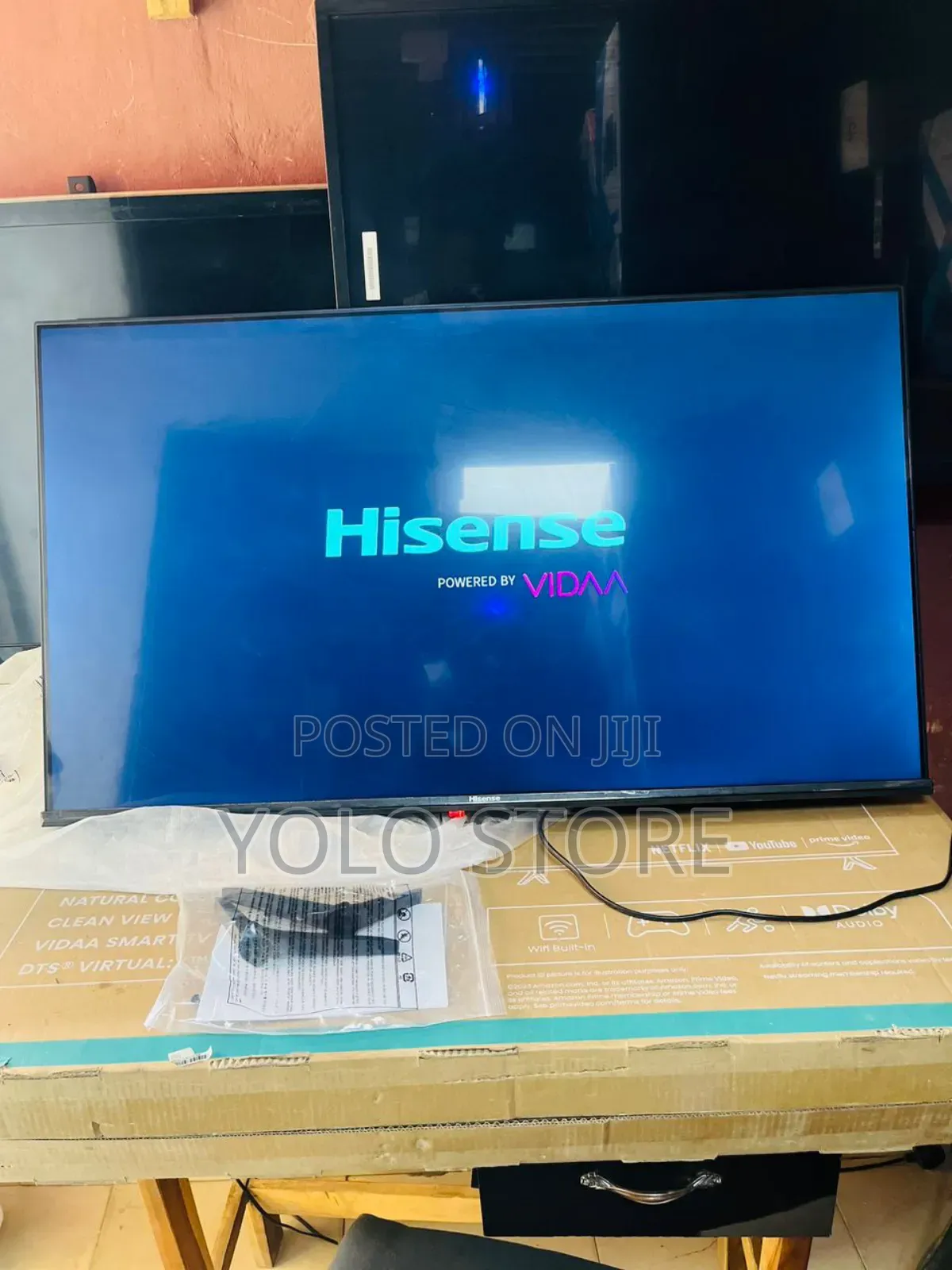 Original Hisense 43 Inch Smart Tv Freamless Bran New