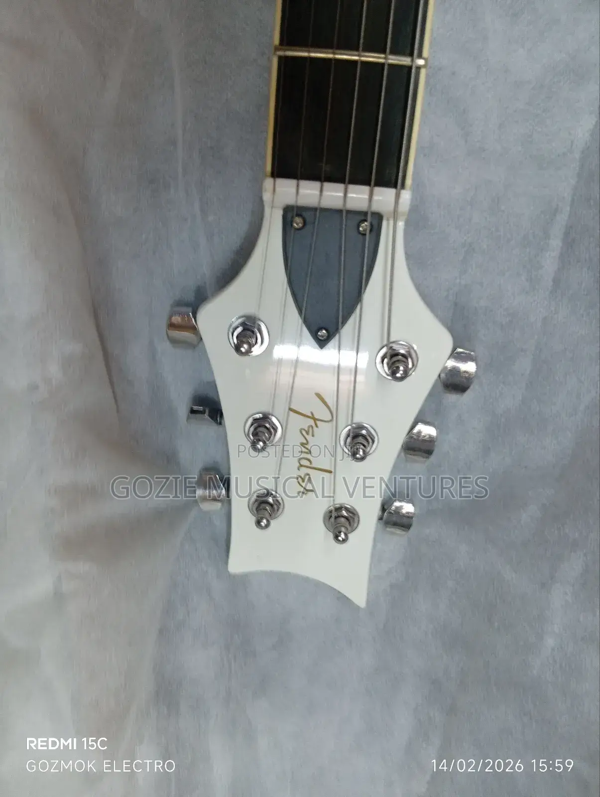 Fender Les Paul Electric Guitar White Colour