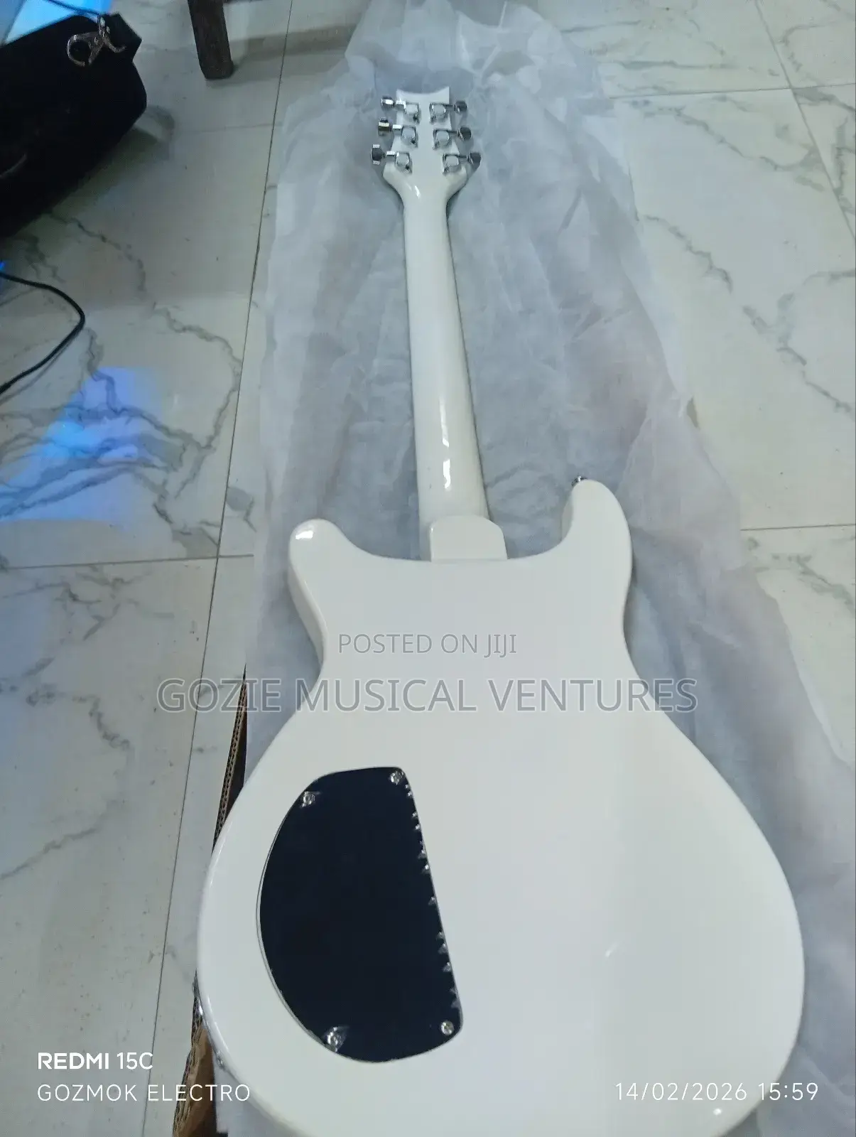 Fender Les Paul Electric Guitar White Colour
