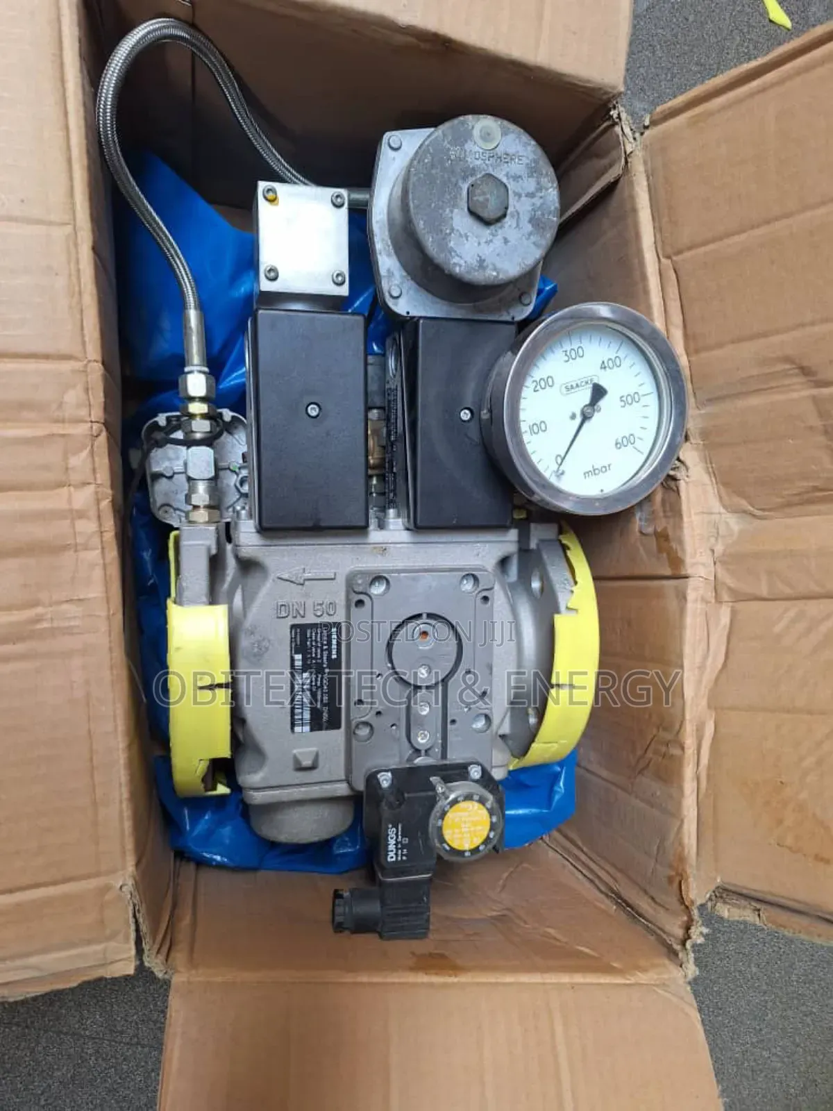 Industrial Gas Fuel Control Valve Actuator Assembly