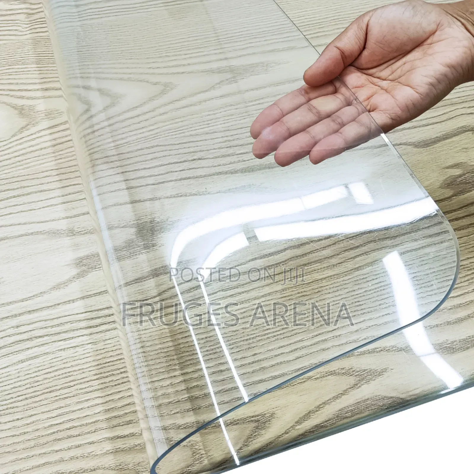 2mm Clear PVC Table Cover Nigeria –Waterproof Heat Resistant Protector