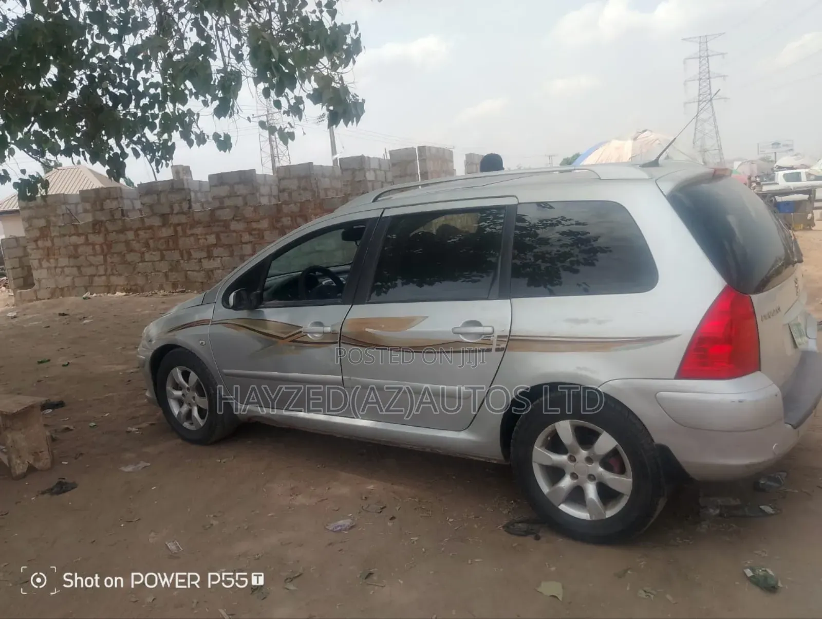 Peugeot 307 SW 2004 Green