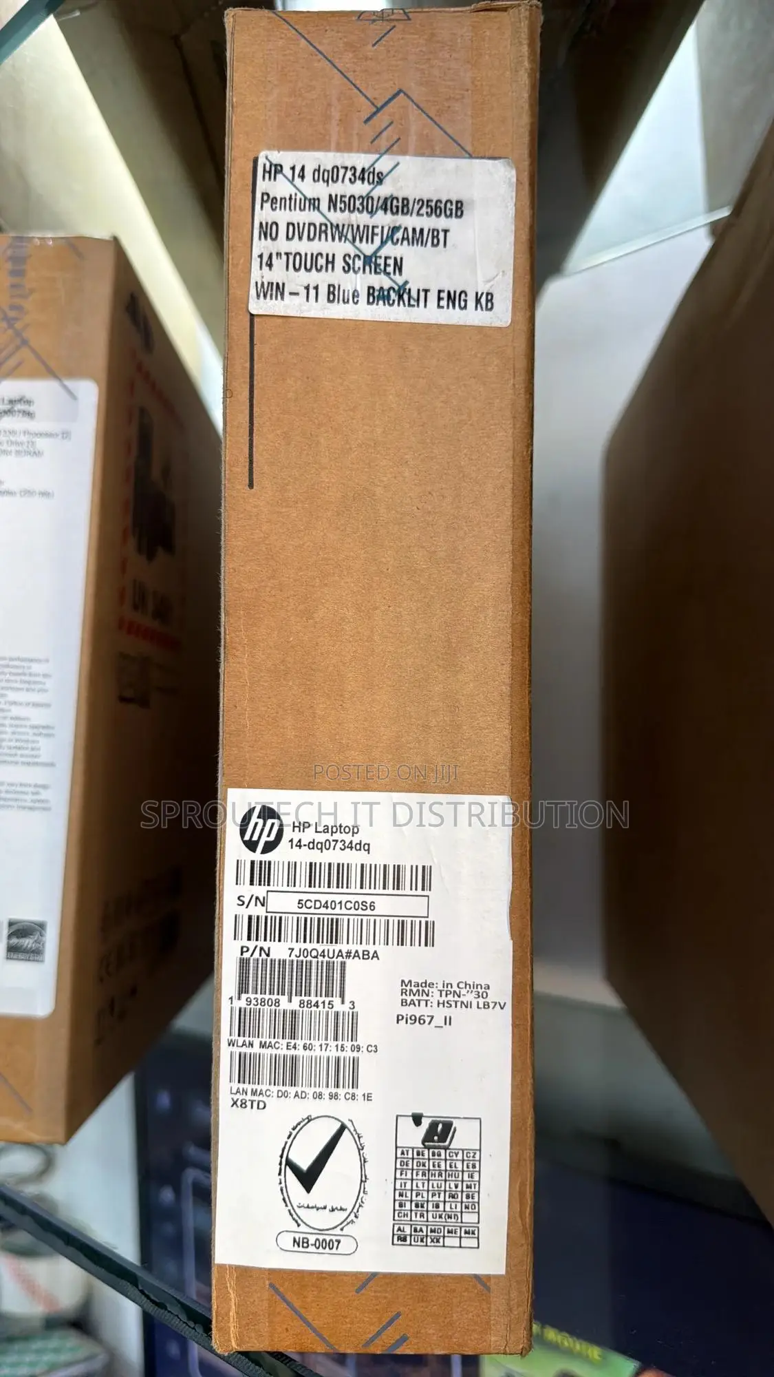 New Laptop HP 14S 4GB Intel Pentium SSD 256GB