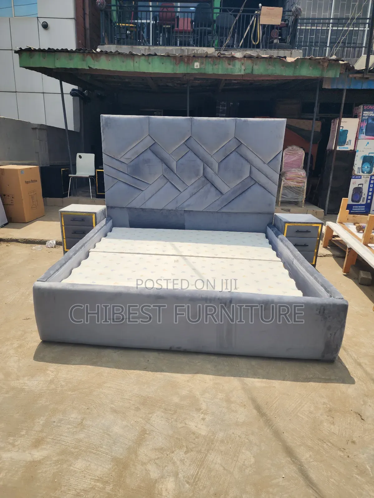6by6 Bed Frame With A Neat Finishing.