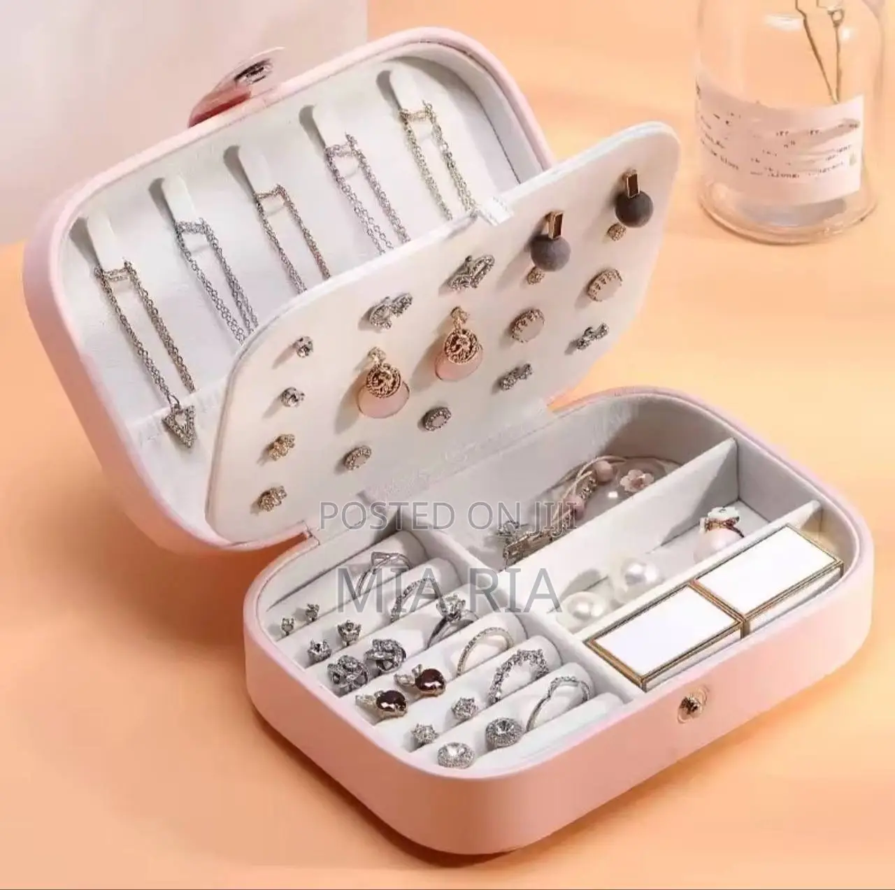 Portable Jewelry Storage Box