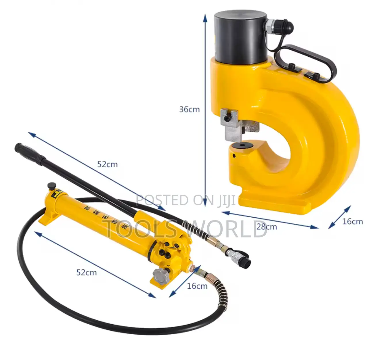 Hydraulic Puncher Ch-70 – 35t Punching Machine With Manual Pump Cp700