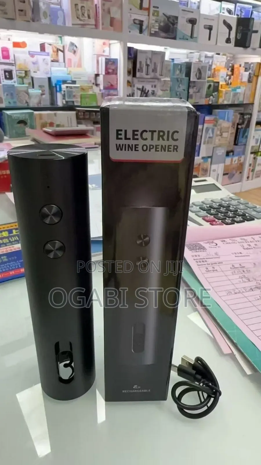Electric Wine Opener – Rechargeable Effortless
