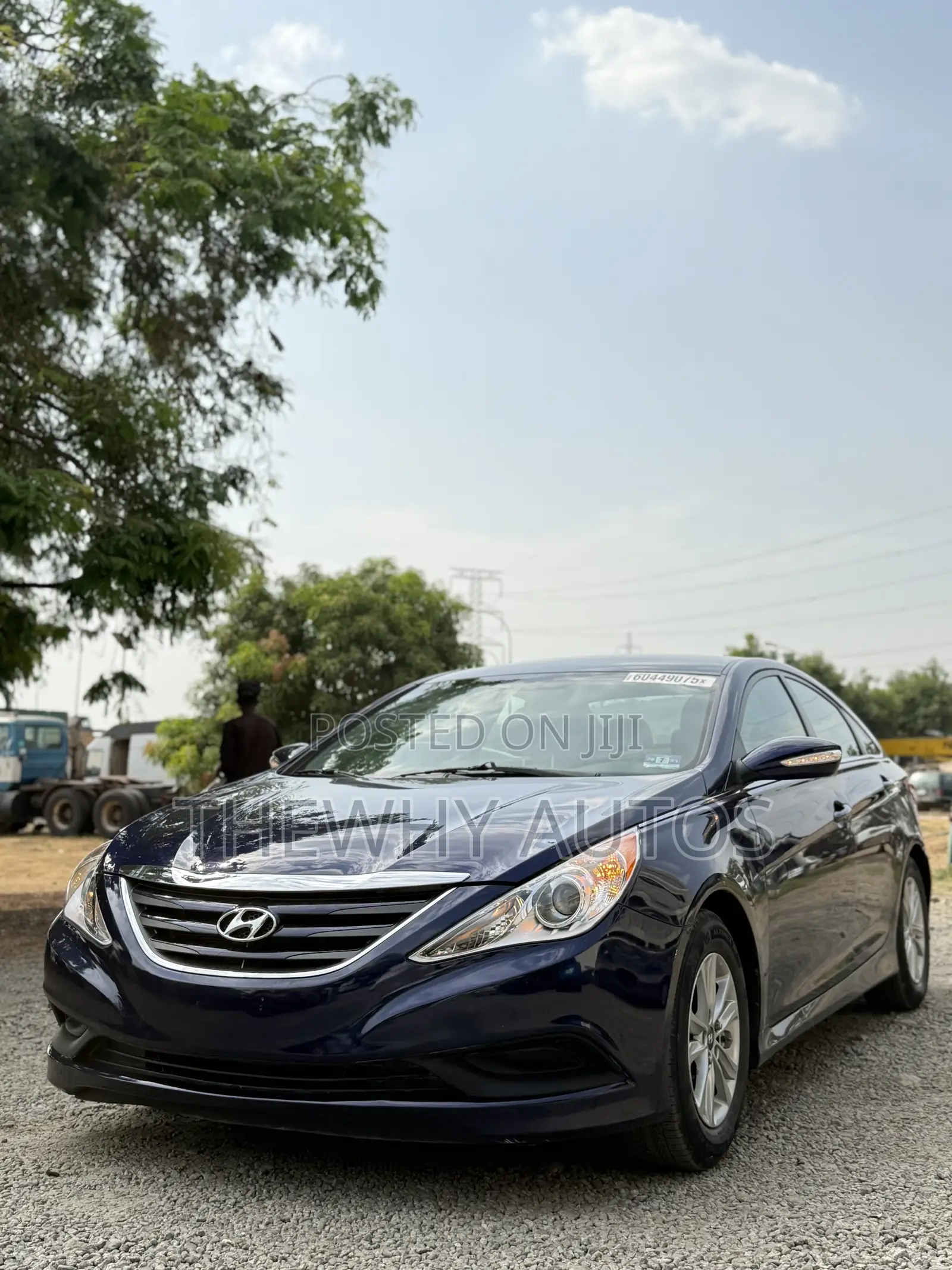 Hyundai Sonata GLS 4dr Sedan (2.4L 4cyl 6A) 2014 Blue