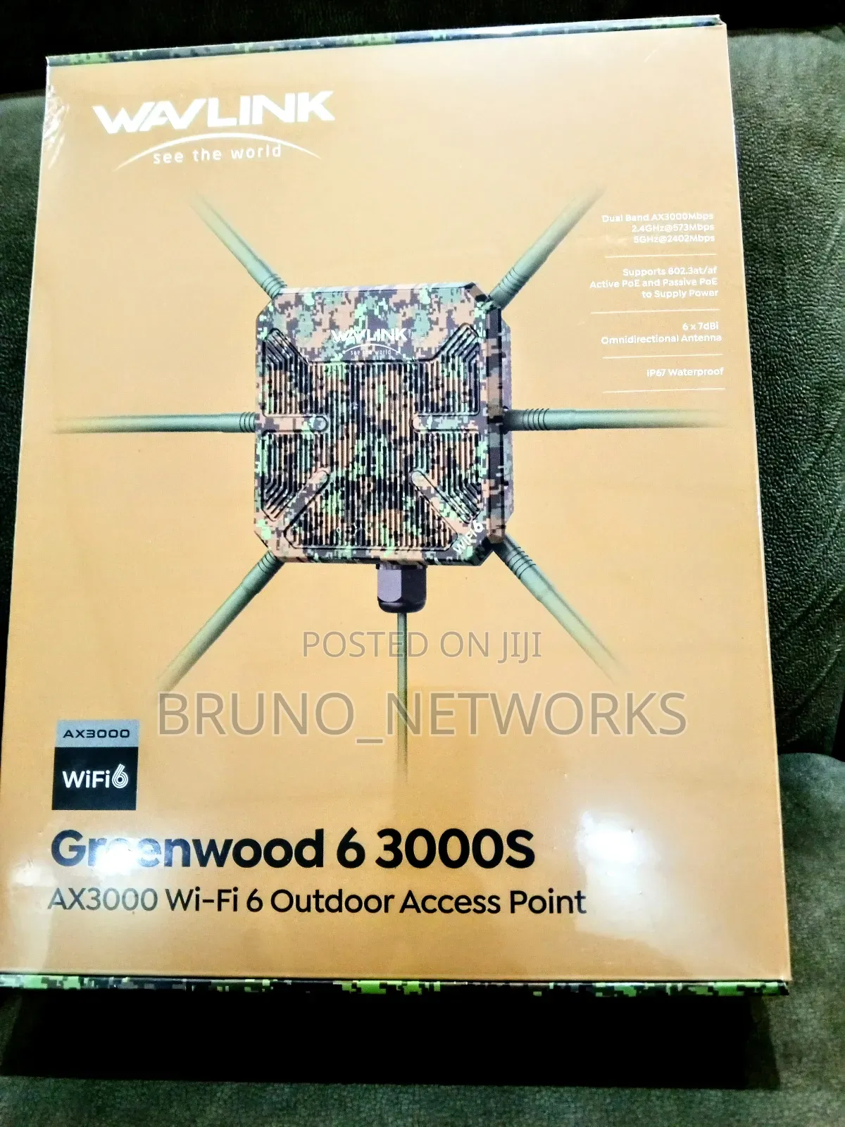 Wavlink Greenwood 6 3000s || Ax3000 Wi-Fi 6 Outdoor Access Point