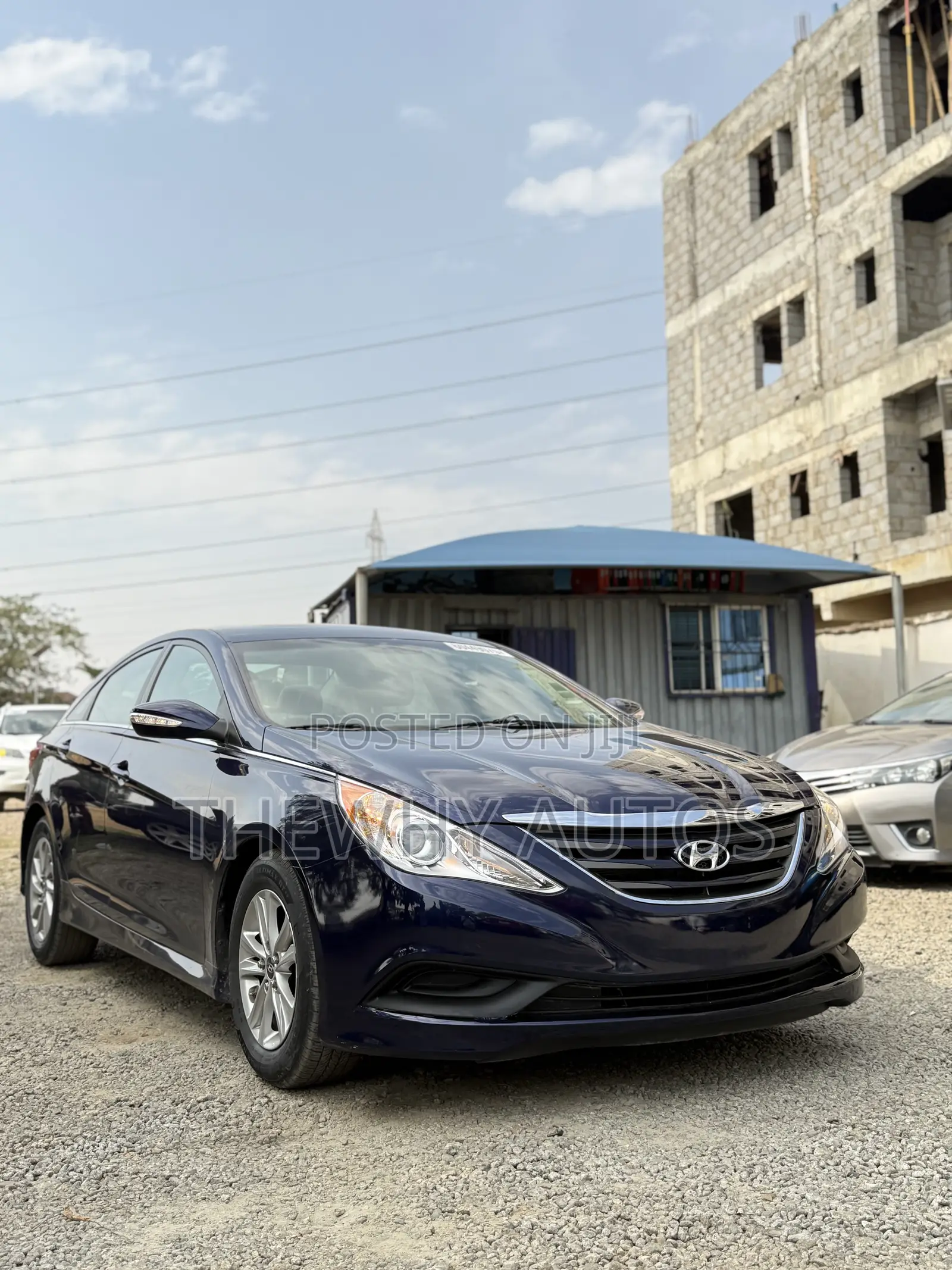 Hyundai Sonata GLS 4dr Sedan (2.4L 4cyl 6A) 2014 Blue