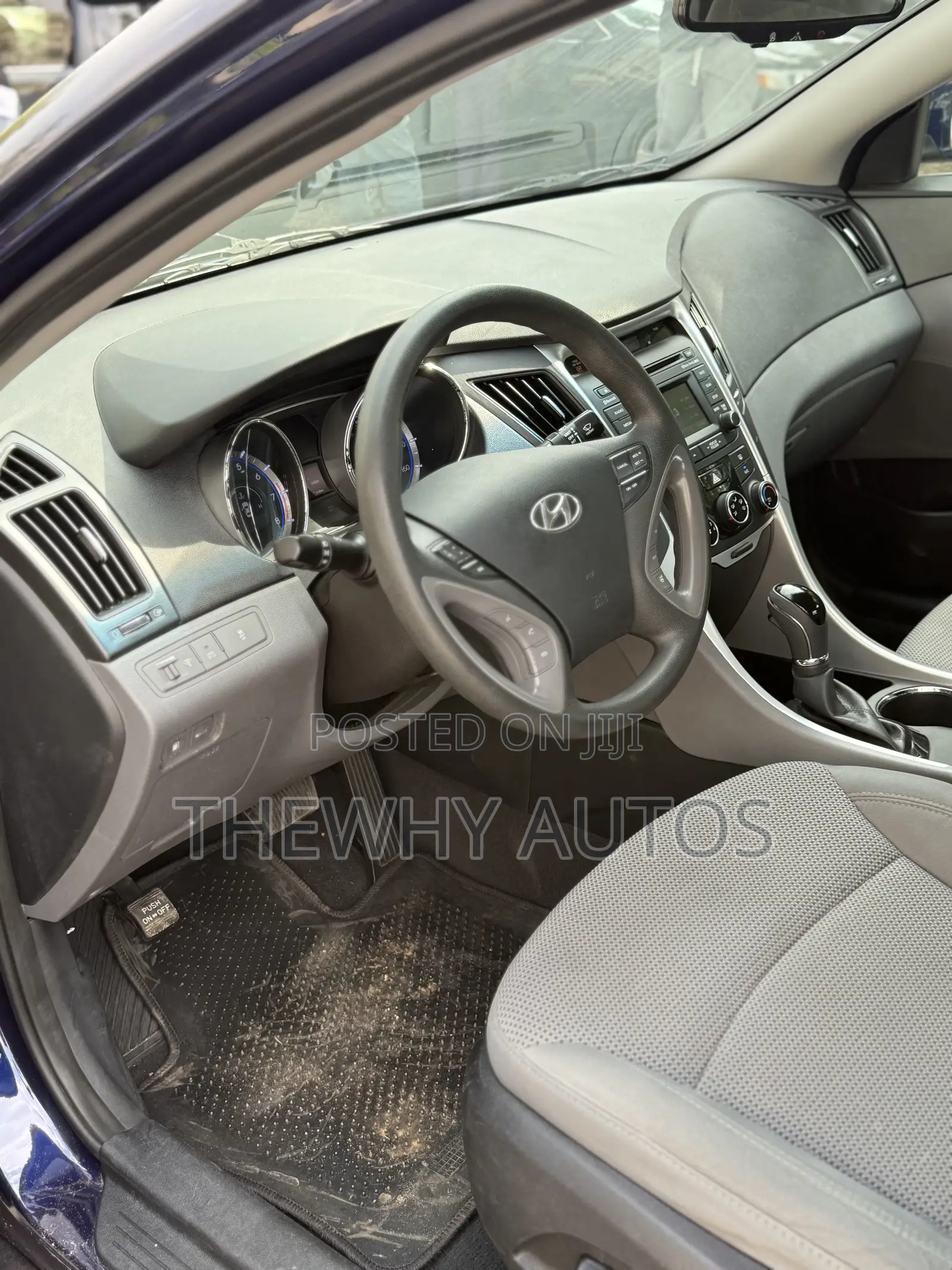 Hyundai Sonata GLS 4dr Sedan (2.4L 4cyl 6A) 2014 Blue