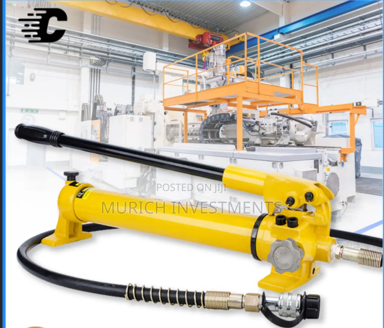 Hydraulic Knockout Kit Ch-60 - 31t Sheet Hole Punching Tool With Pump