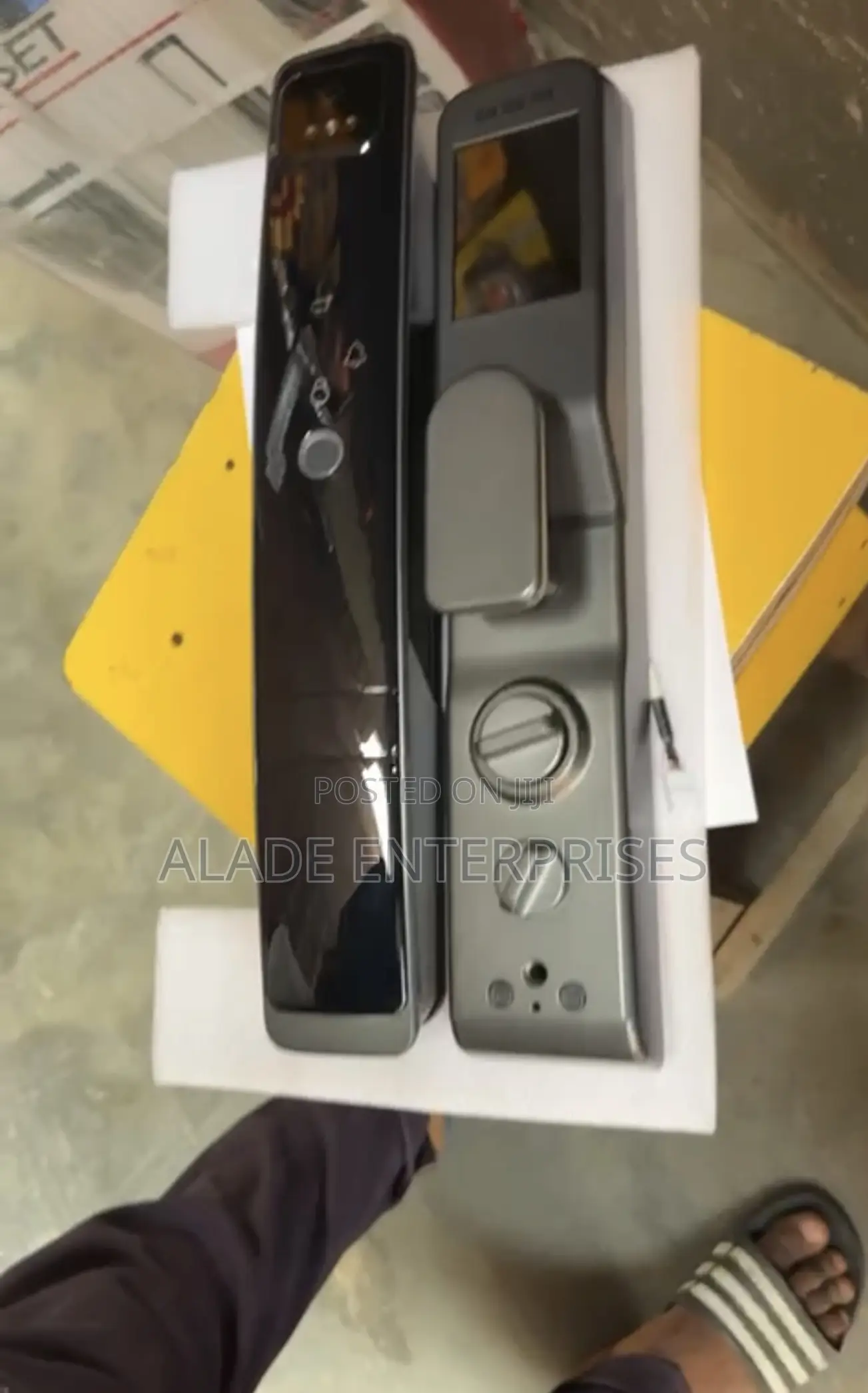 Smart Door Lock Fingerprint Handle Digital Keyless Lock Smart Key
