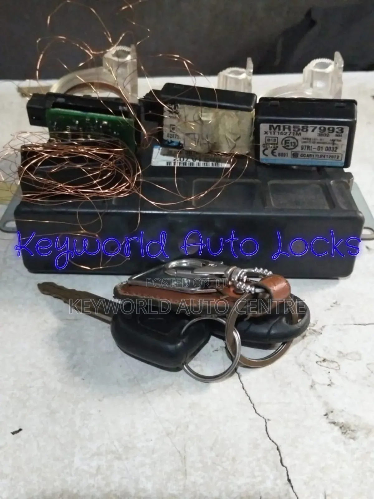 Mitsubishi Pajero 2012 Immobilizer Damaged Replacement Was Successful
