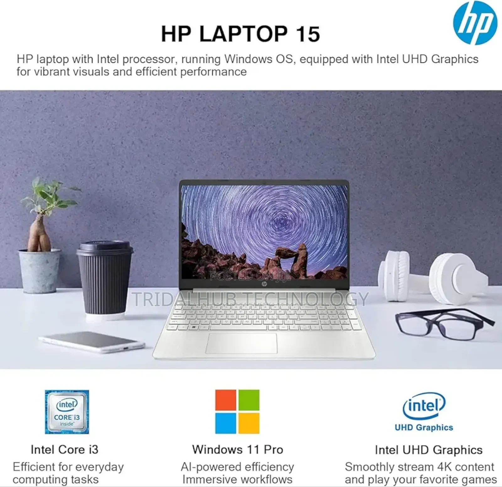 New Laptop HP 15-fd0290ns 16GB Intel Core i7 SSD 512GB