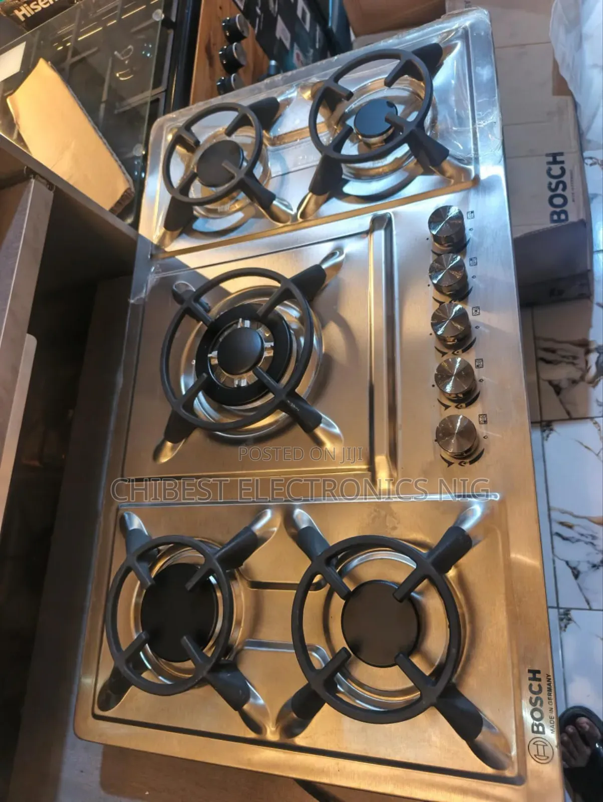 Quality Bosch New Design Built-in 5 Burners Gas Cooker Hob Automatic