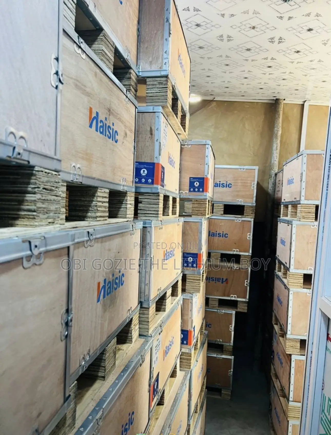 Importer of All Haisic Lithium Batteries 8kwh 24v, 9kwh 24v, 15kwh 48v
