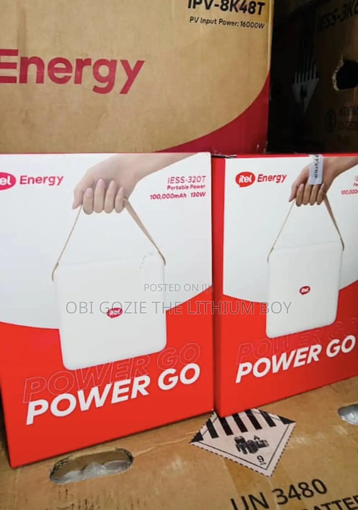 Itel Power Bank 100000mah 320wh Portable Station. Best Manufacturer.