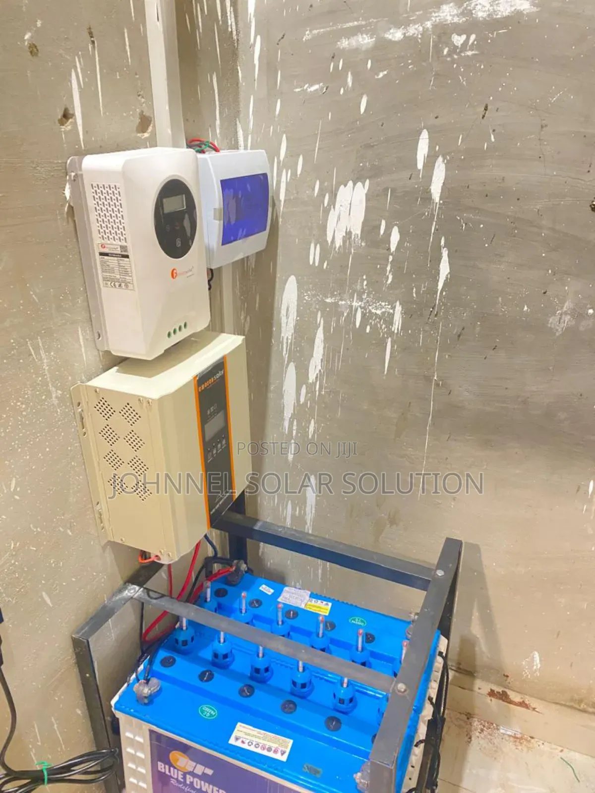 3kva 24v Choice Setup/ 2pcs Tubular Battery/ 6pcs 300w by Johnnel