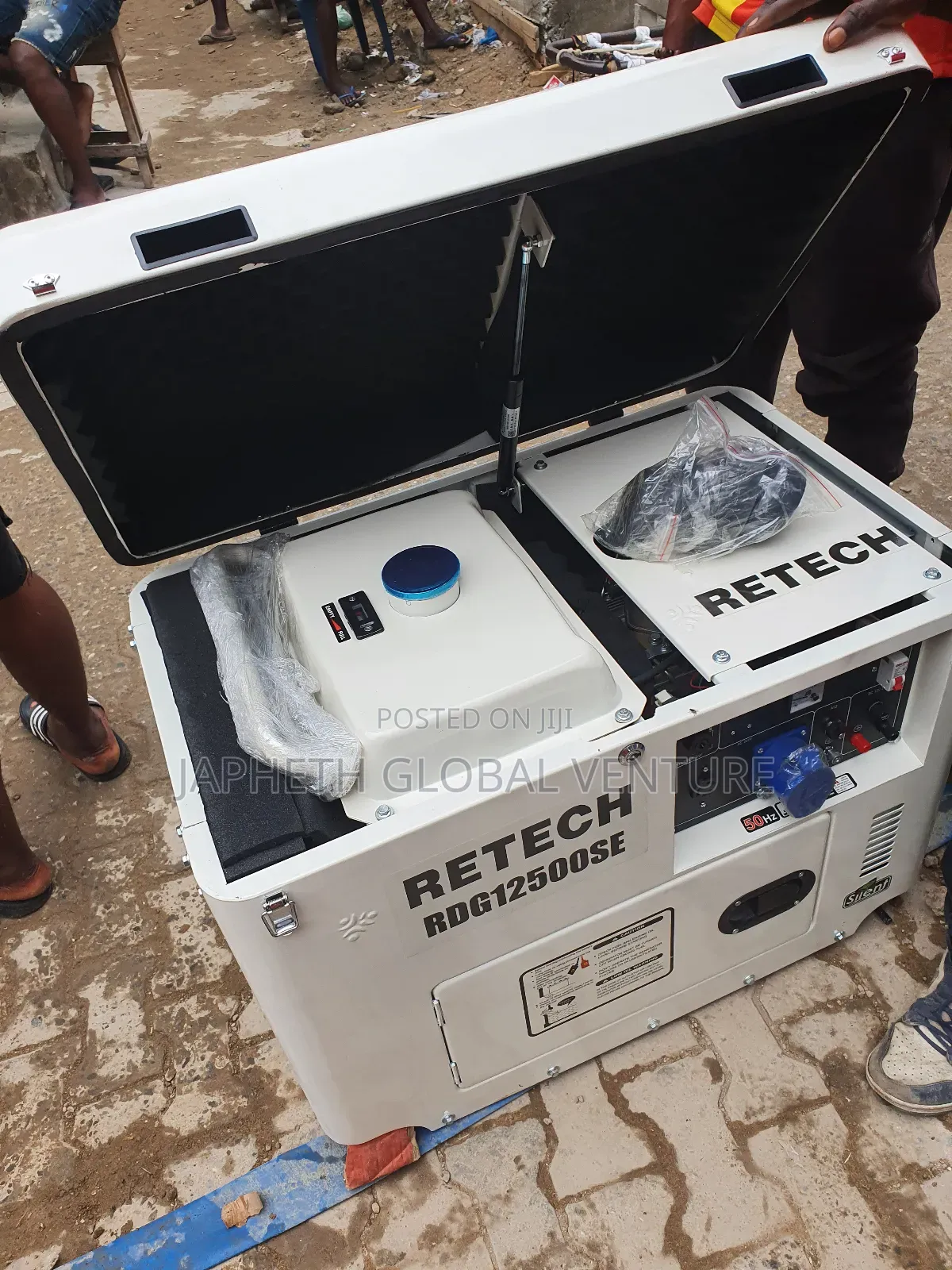 Retech Rdg12500se Low Noise Diesel Generator