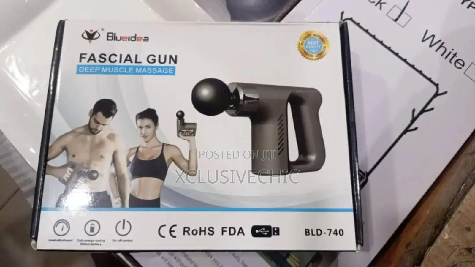 Blueidea Handheld Gun Massager