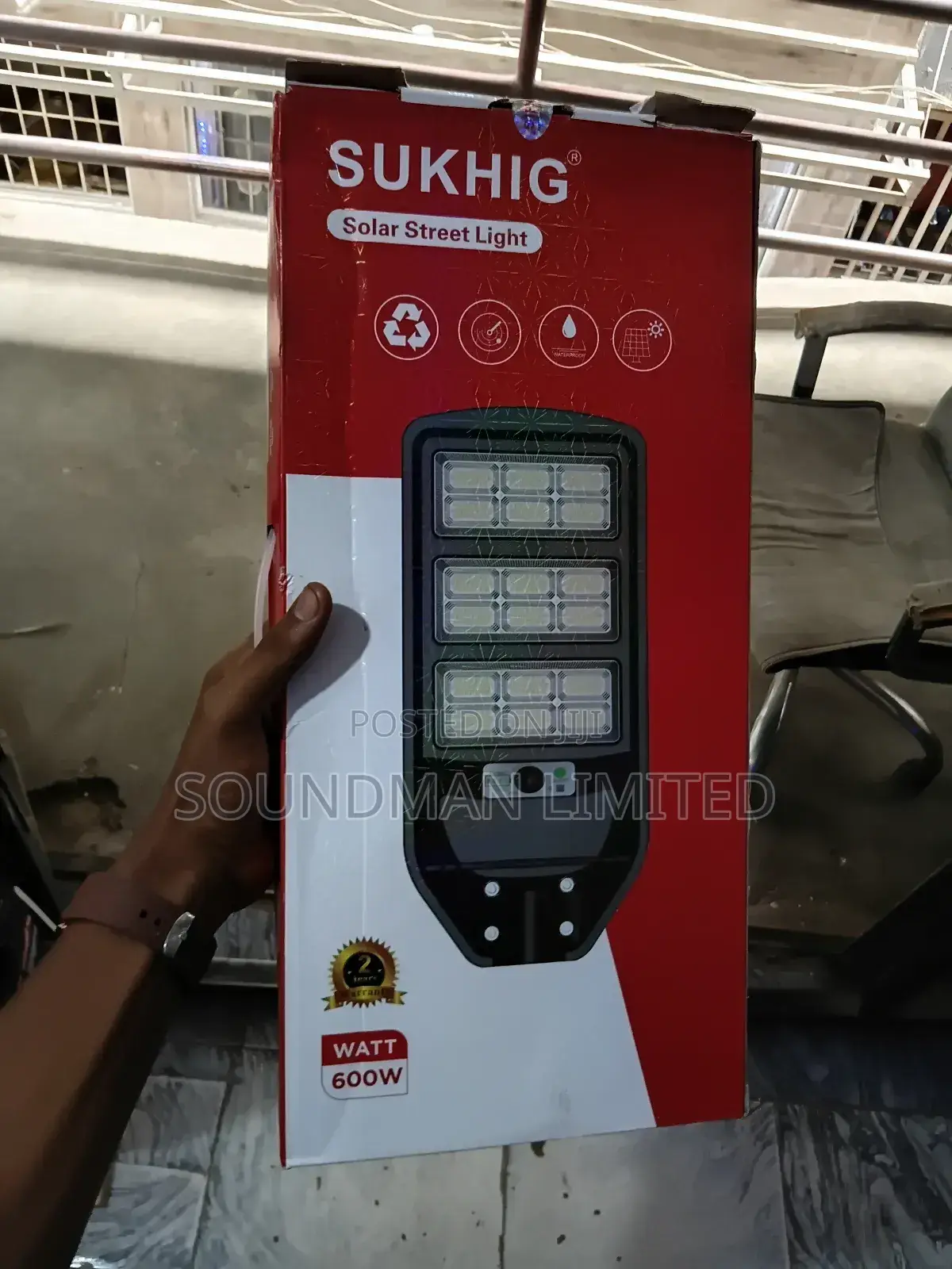 Sukhig Solar Streetlight 600w Bright Led Solar Light