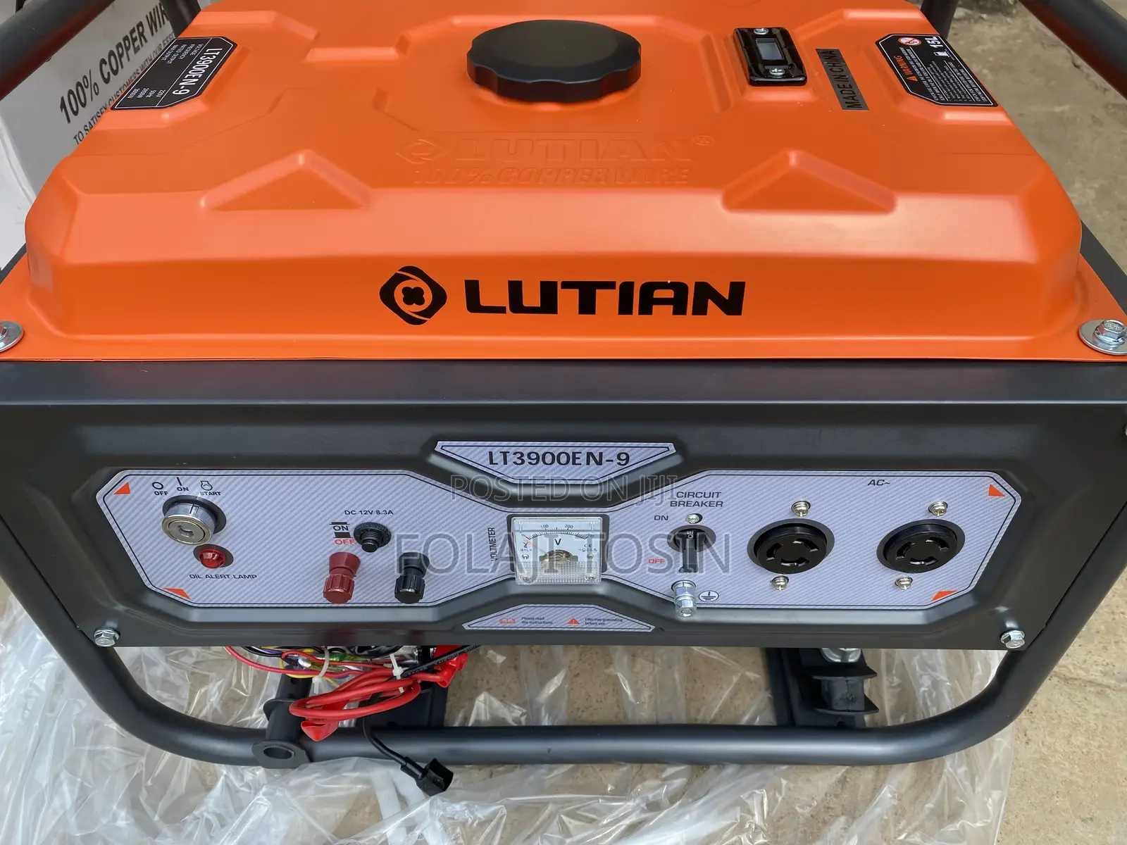 Lutian Lt3900en-9 3.8kva Generator