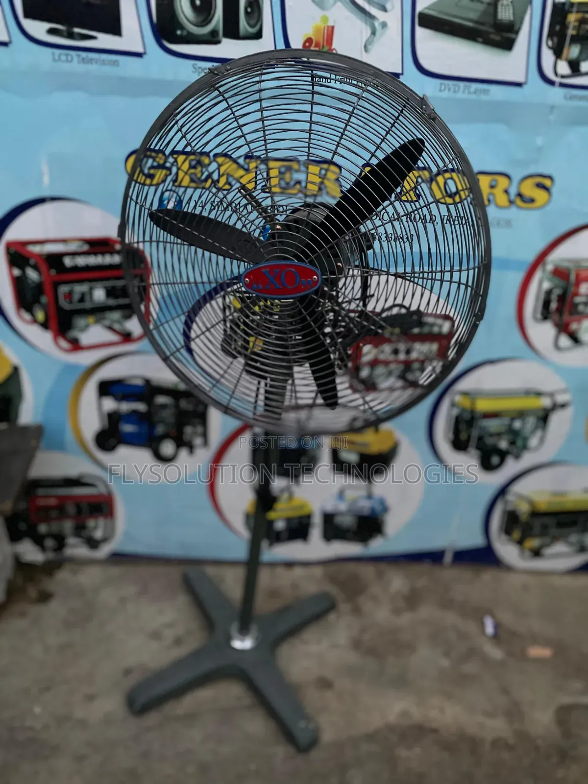 Barely Used 18inch Ox Industrial Standing Fan