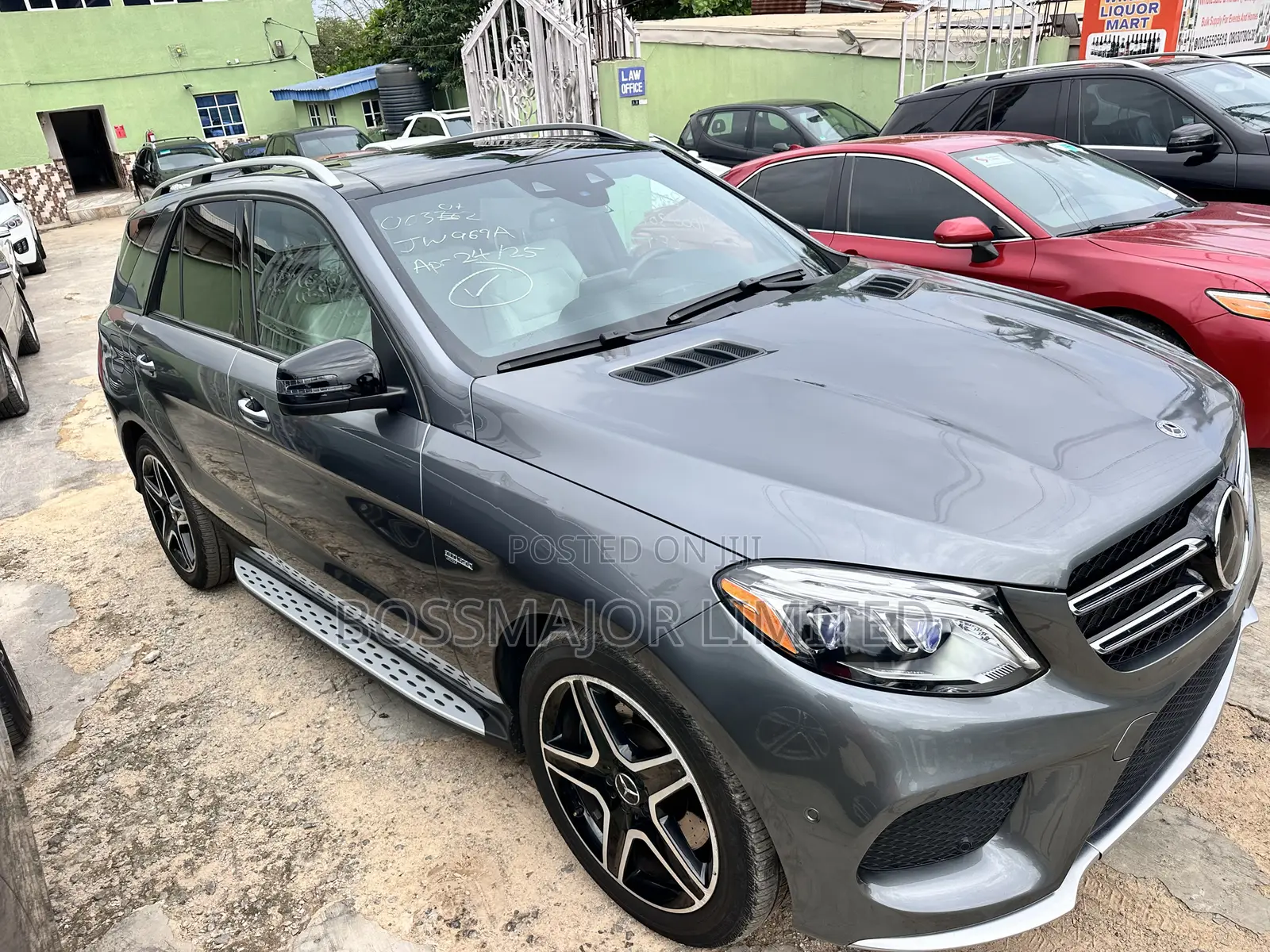 Mercedes-Benz GLE-Class AMG GLE 43 4MATIC 2018 Gray