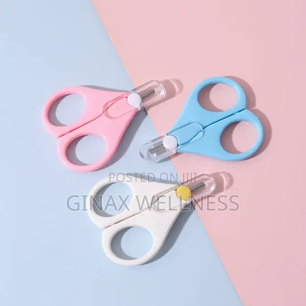 Baby Safety Scissors | Nail Trimming Scissors for Babies and Toddlers
