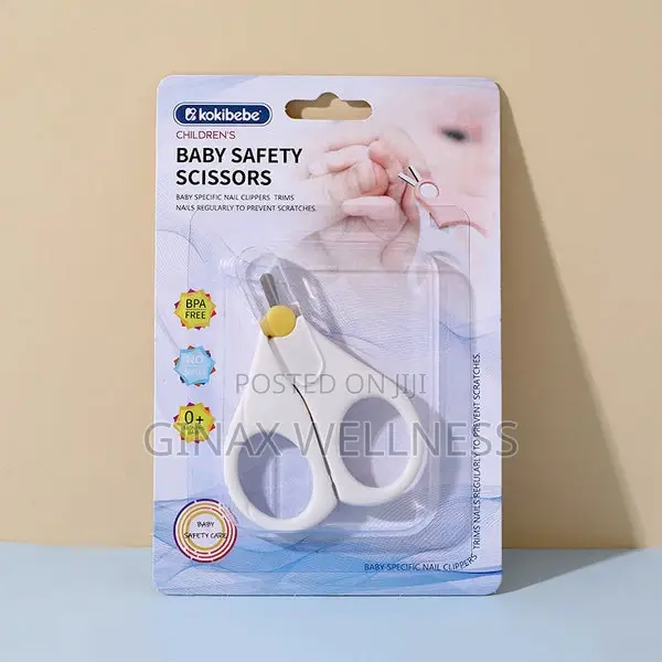 Baby Safety Scissors | Nail Trimming Scissors for Babies and Toddlers