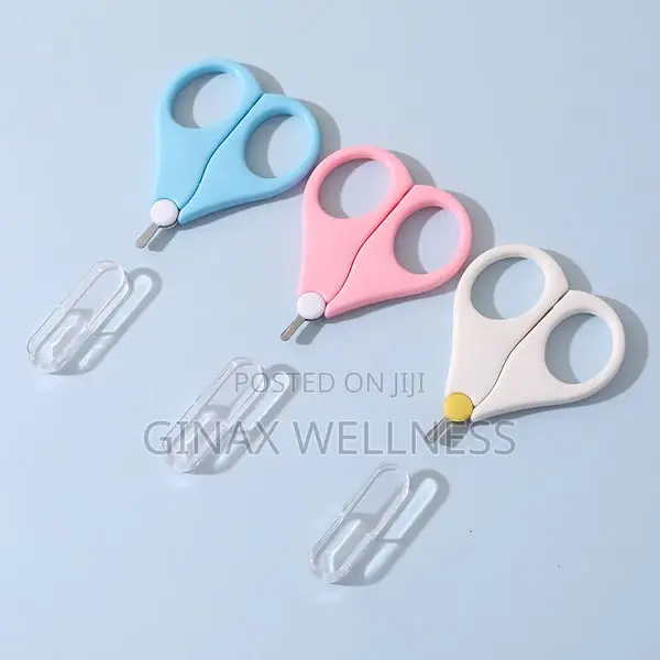 Baby Safety Scissors | Nail Trimming Scissors for Babies and Toddlers