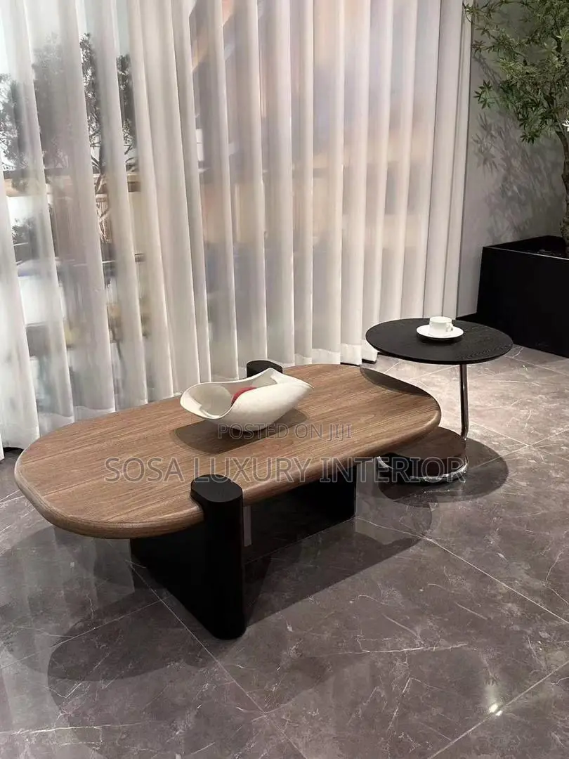 Contemporary Wooden Center Table