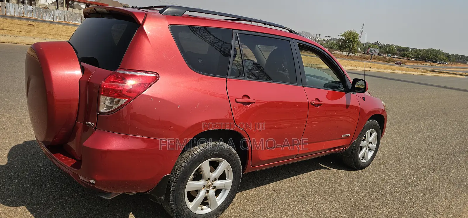 Toyota RAV4 Limited V6 2008 Red