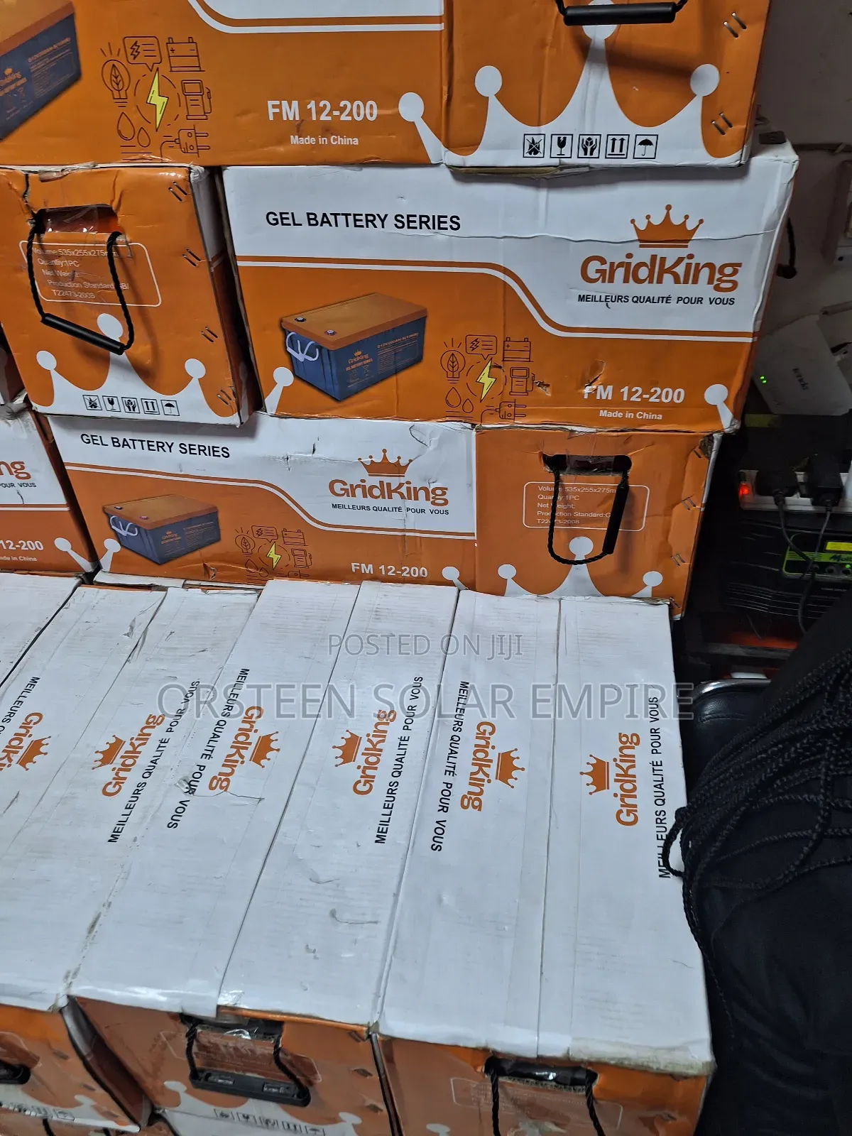 Grind King Gel Batteries 12-200