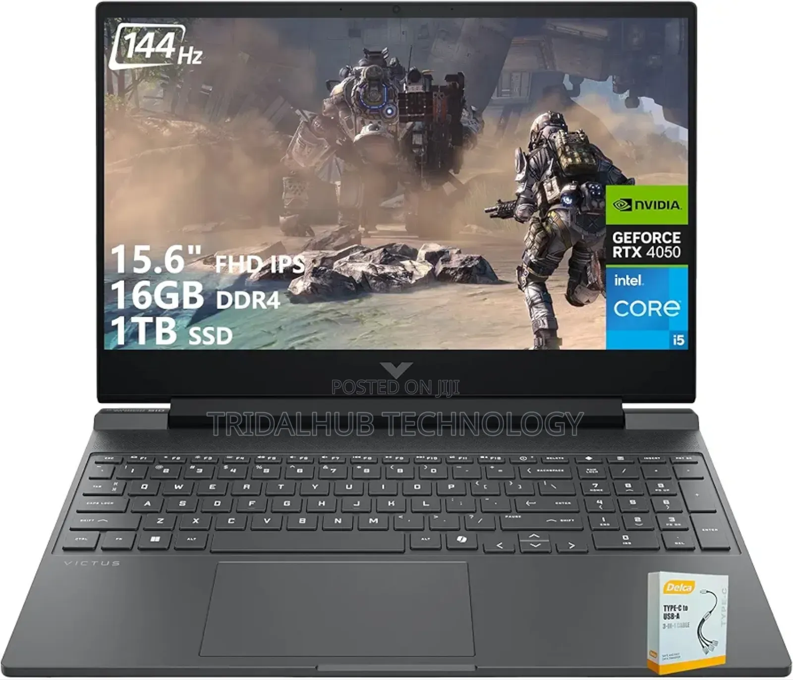 New Laptop HP Victus 15 8GB Intel Core i5 SSD 512GB