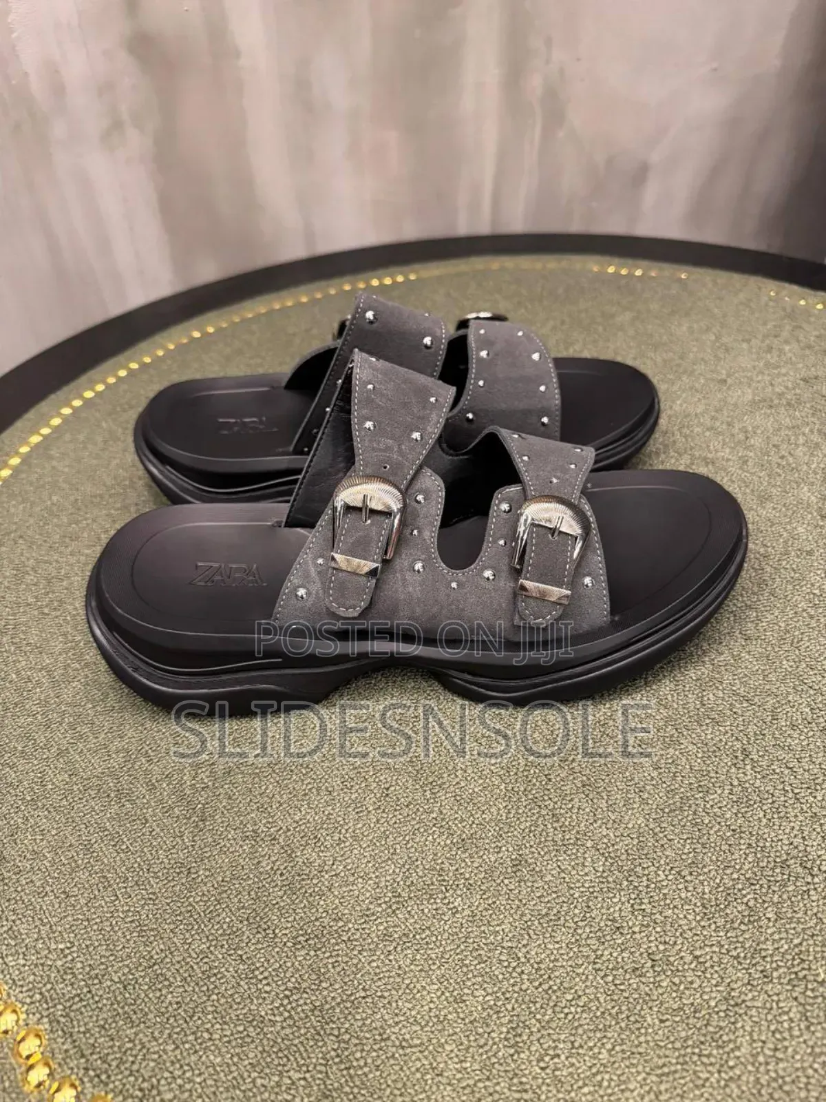 Zara Double-Strap Sandals – Chic and Comfortable Footwear