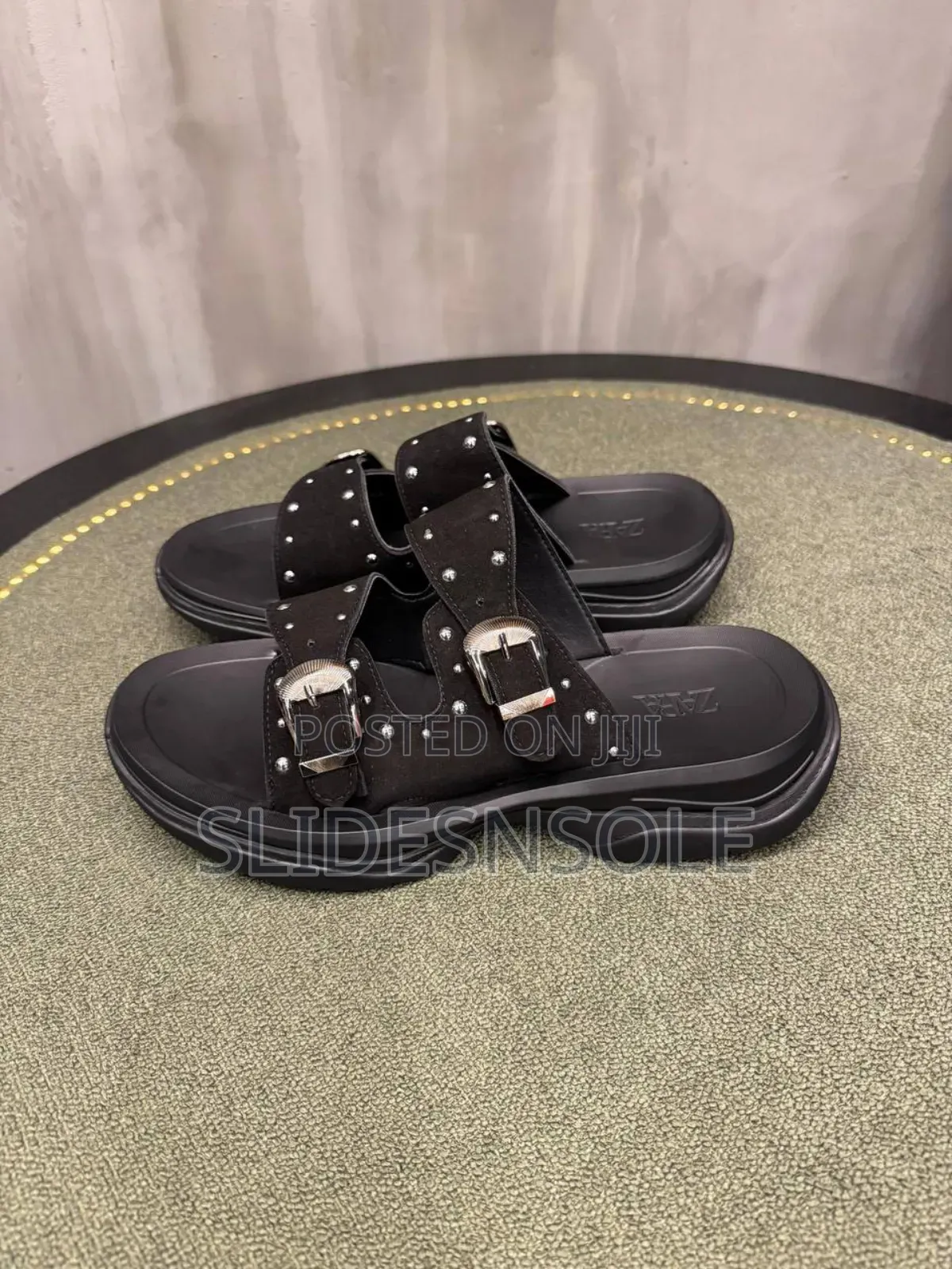 Zara Double-Strap Sandals – Chic and Comfortable Footwear