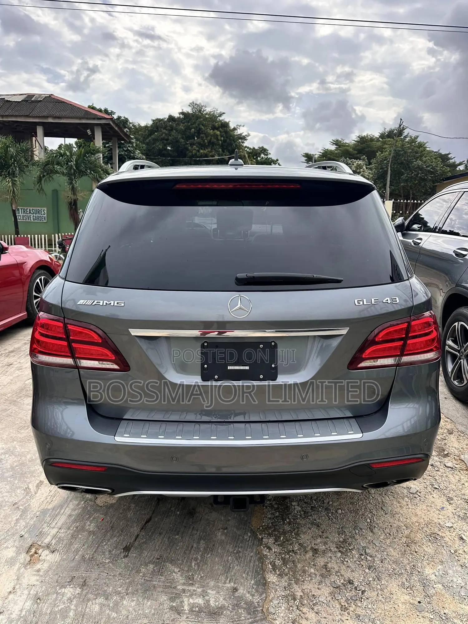 Mercedes-Benz GLE-Class AMG GLE 43 4MATIC 2018 Gray