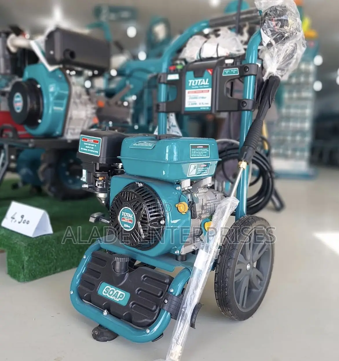 Total Petrol Pressure Washer 6hp 3100 Psi 214bar