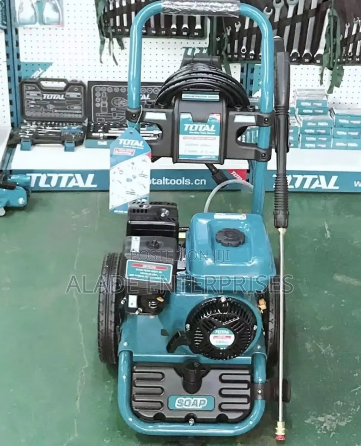 Total Petrol Pressure Washer 6hp 3100 Psi 214bar